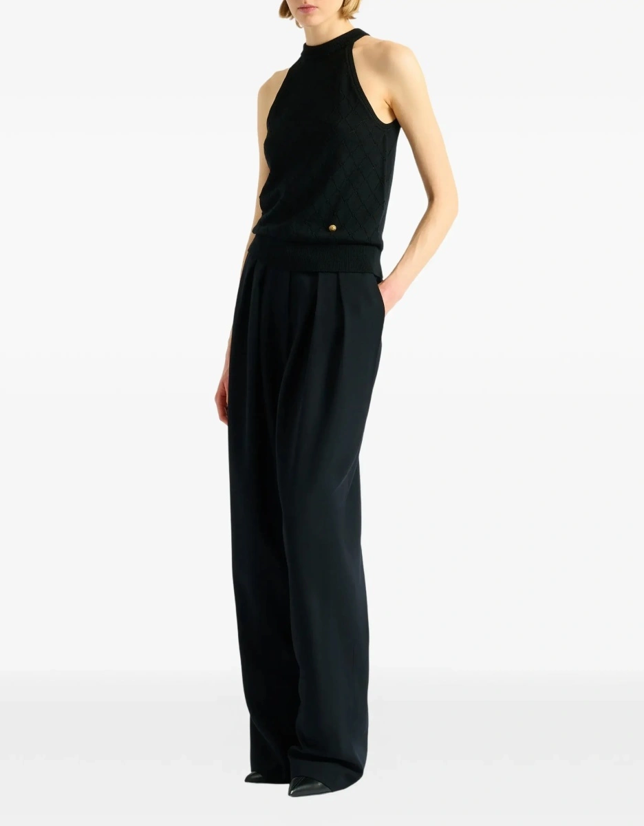 Topuri Sleeveless wool crewneck Top - Img 5