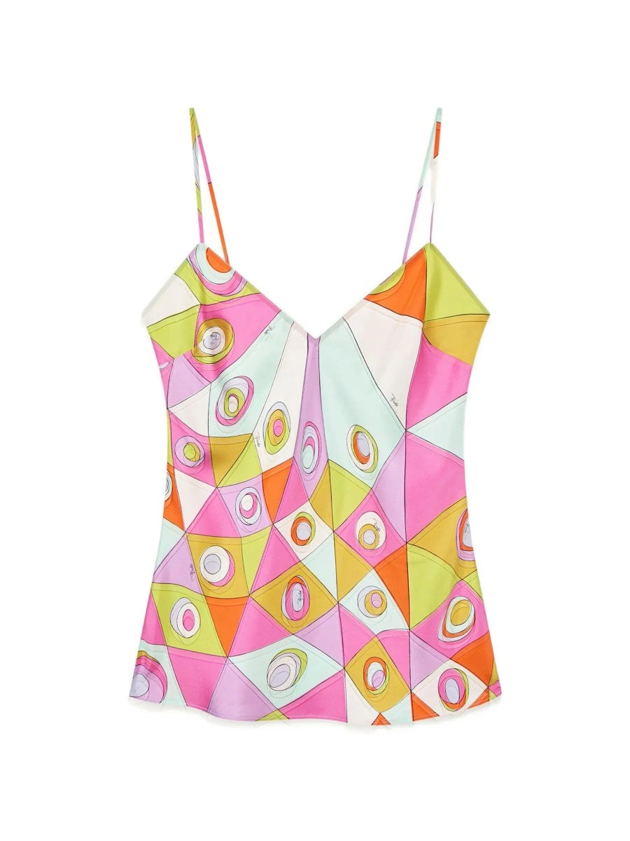 Topuri Top characterized by a lively and refined design in Tech Fabric multicolor for women - Img 9