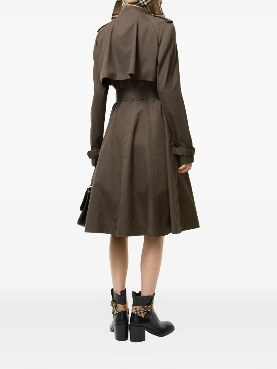 Trenci Burberry maro din bumbac - Img 5