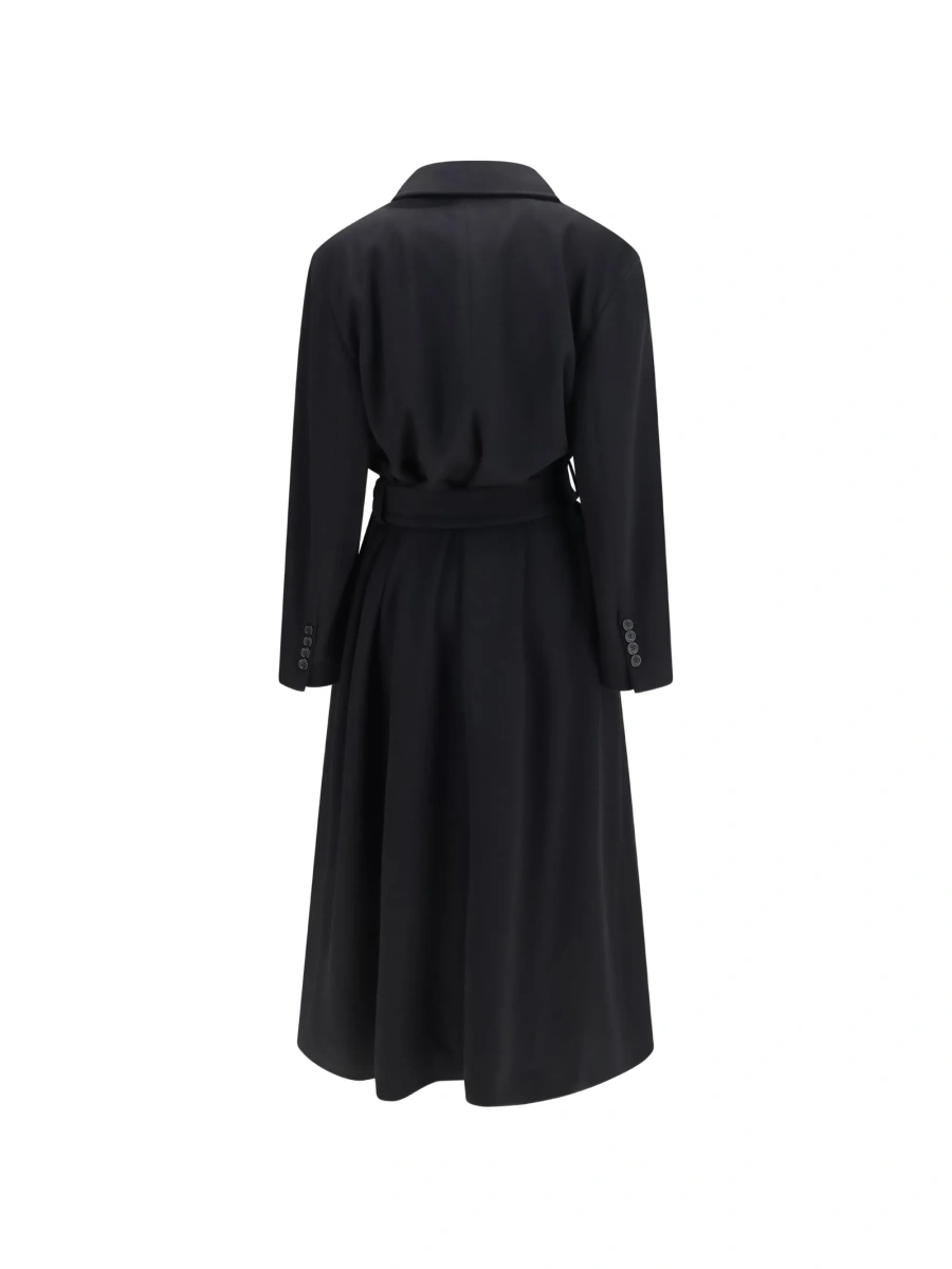 Trenci Dolce &amp; Gabbana negru din lana - Img 3