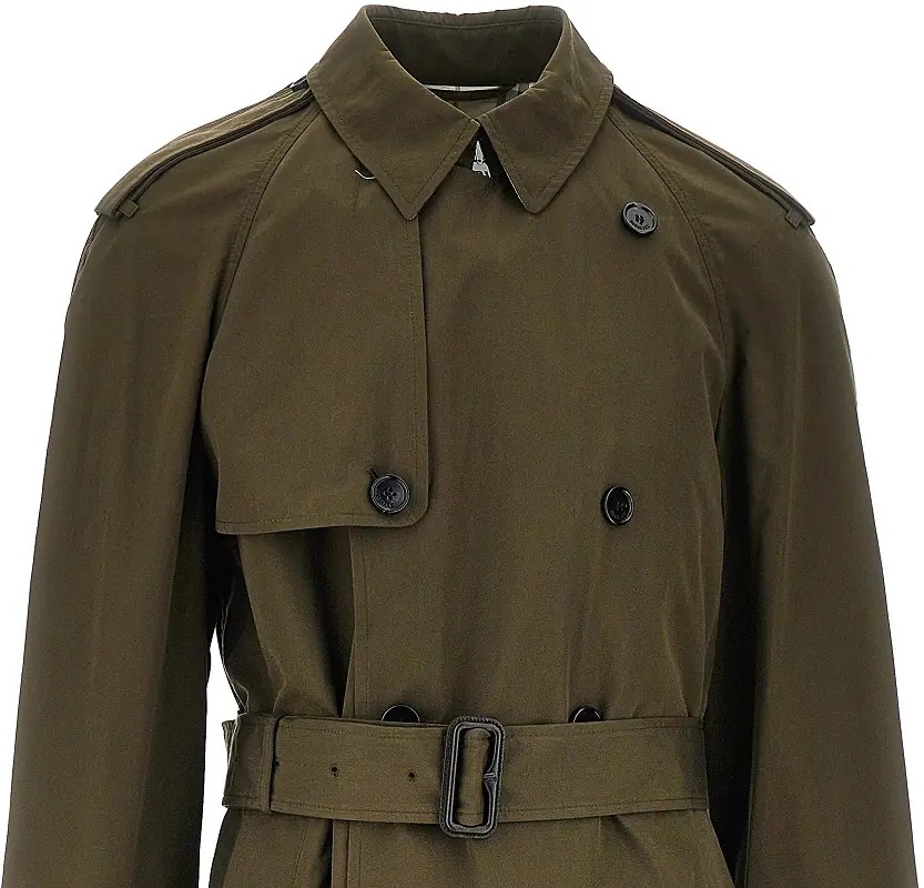 Trenciuri Cotton long trench coat - Img 2