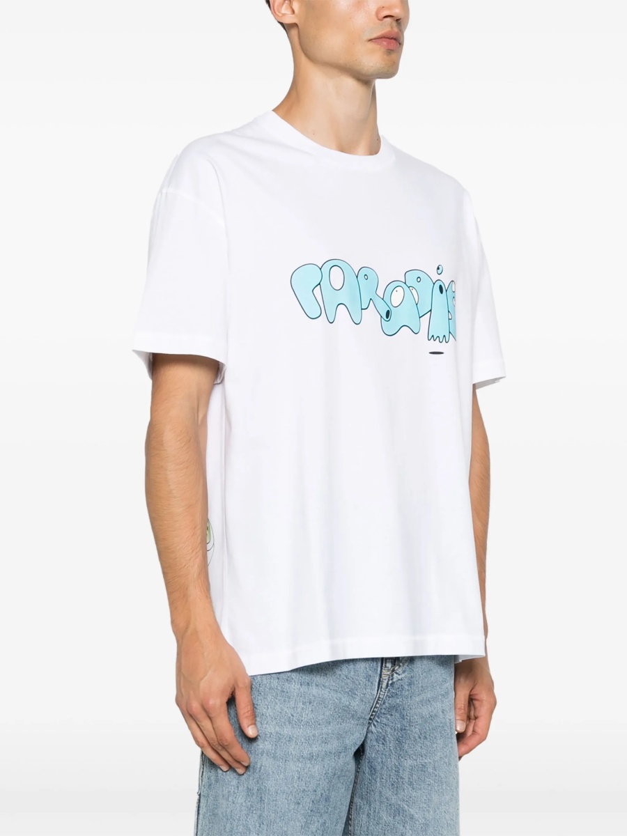 Tricou 3.PARADIS alb - Img 3