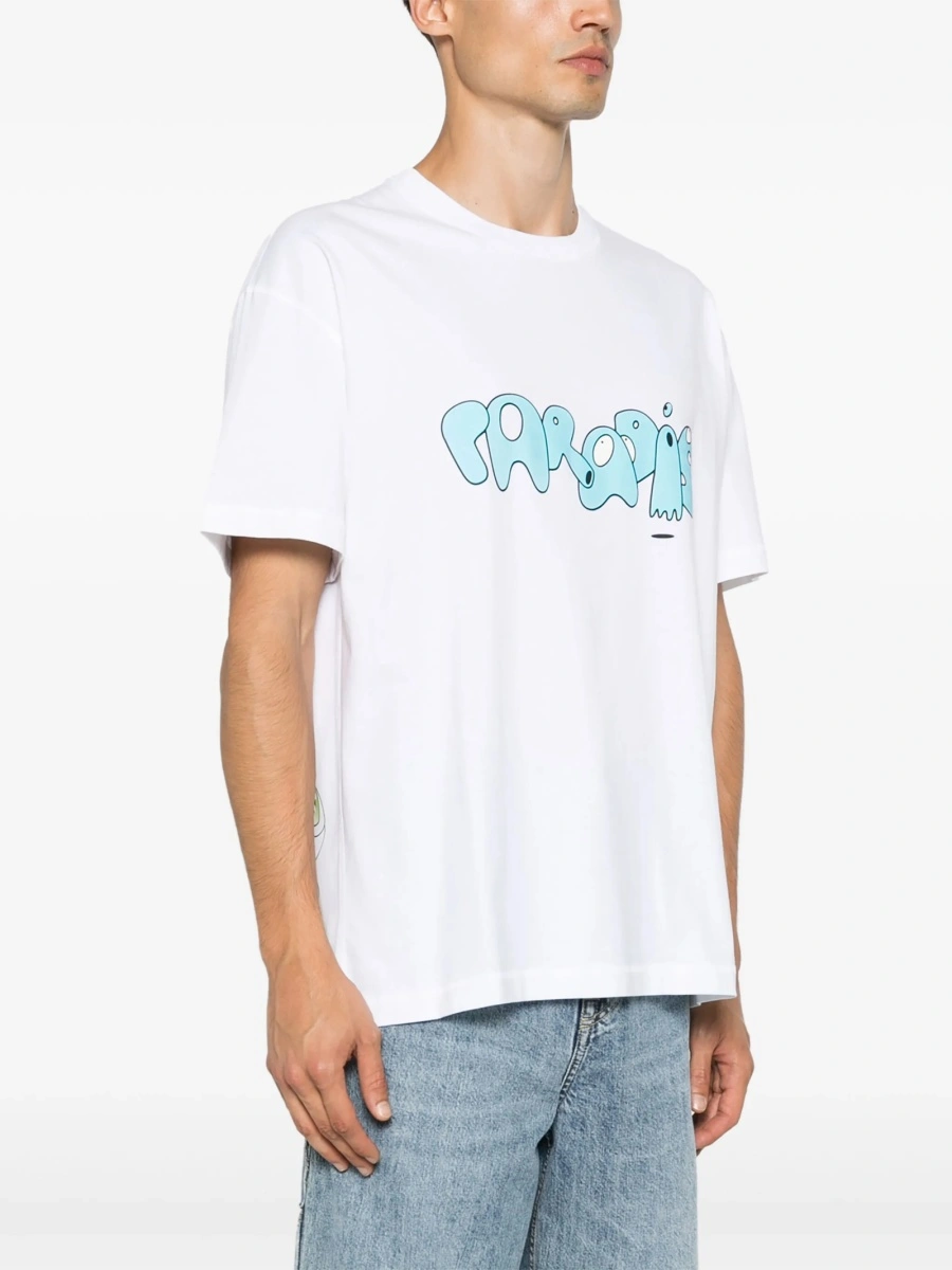 Tricou 3.PARADIS alb - Img 3
