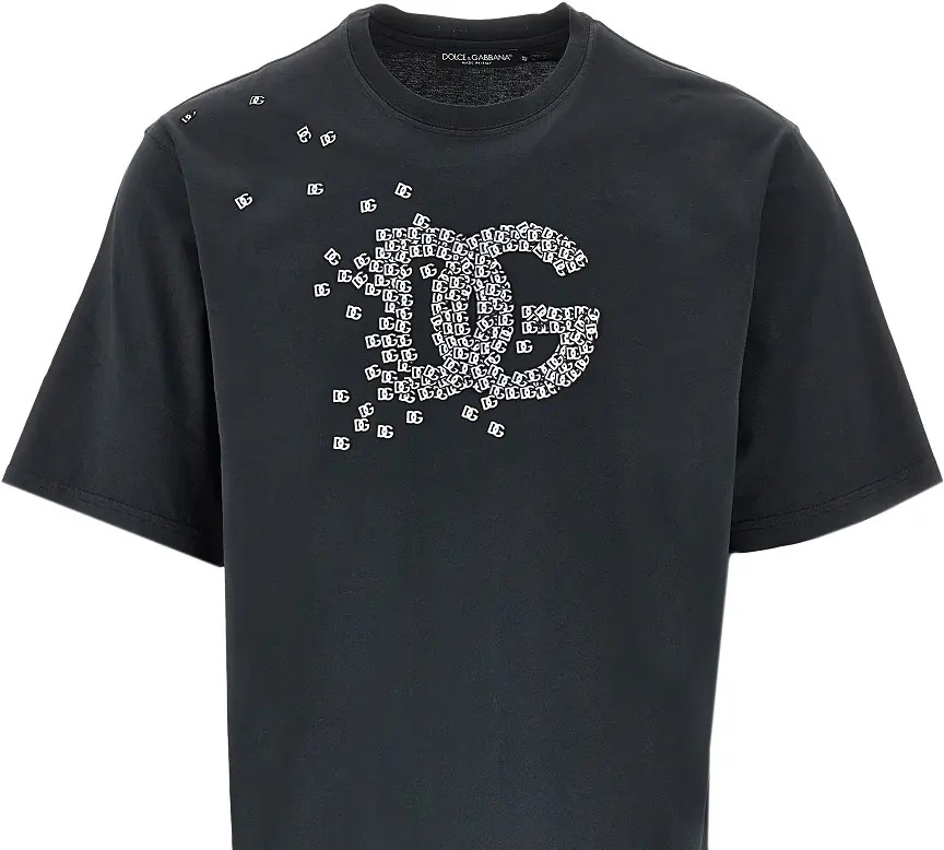 Tricou 3D logo print T-shirt - Img 2