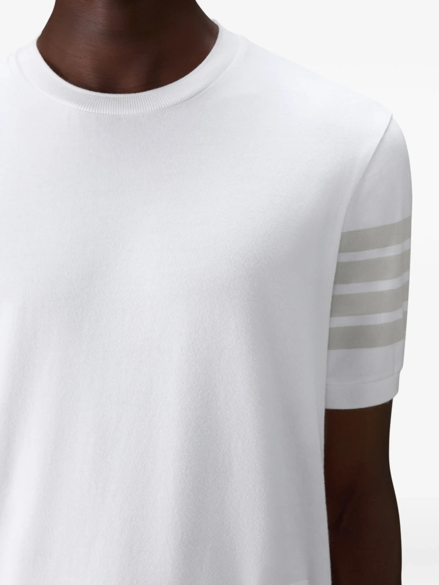 Tricou 4-Bar cotton jersey T-shirt - Img 5