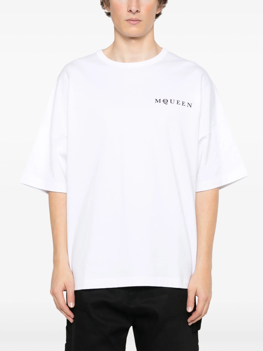 Tricou Alexander McQueen alb - Img 3