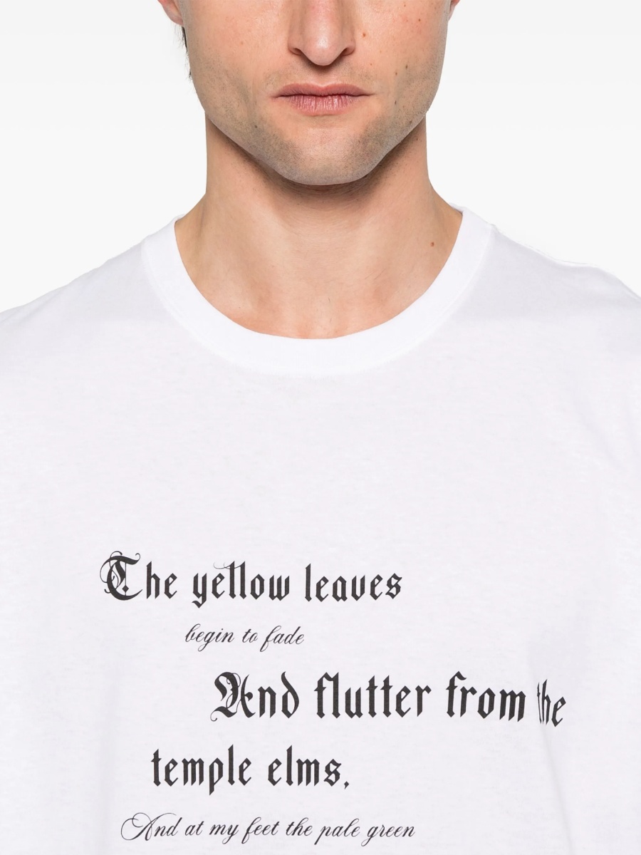 Tricou Alexander McQueen alb - Img 4