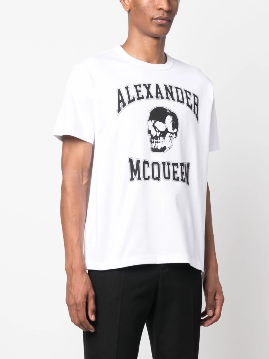 Tricou Alexander McQueen alb - Img 7