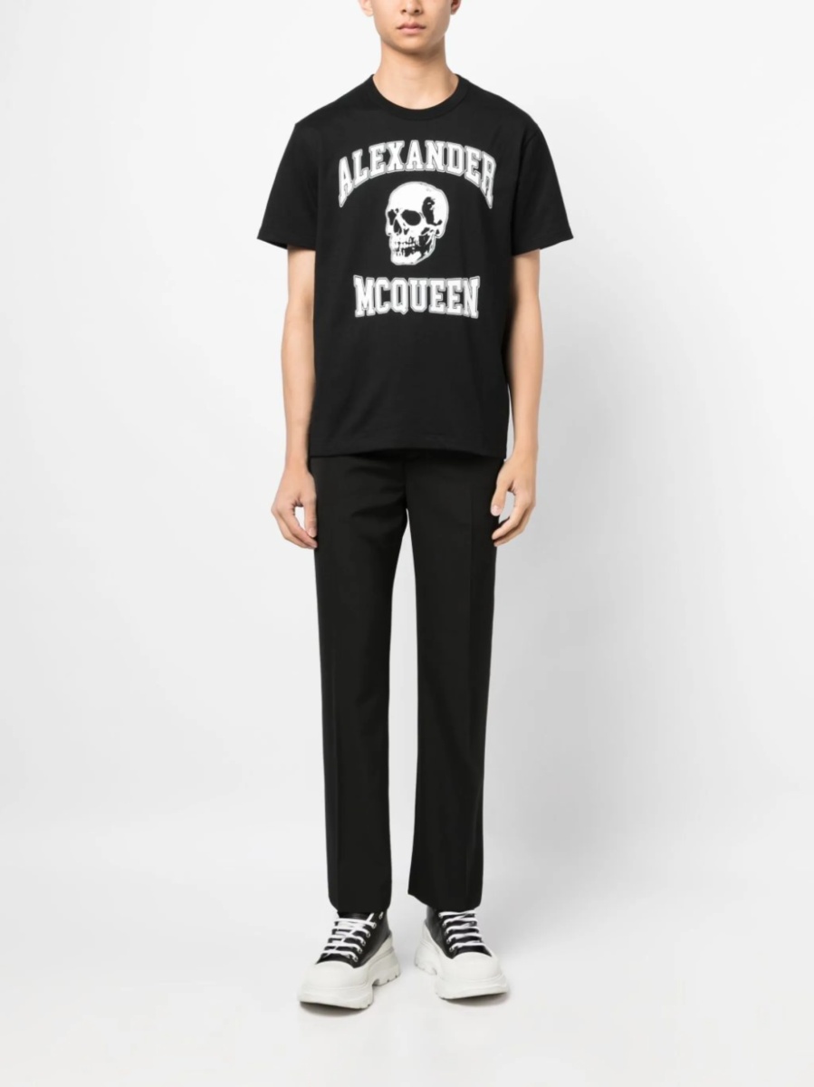 Tricou Alexander McQueen negru - Img 2