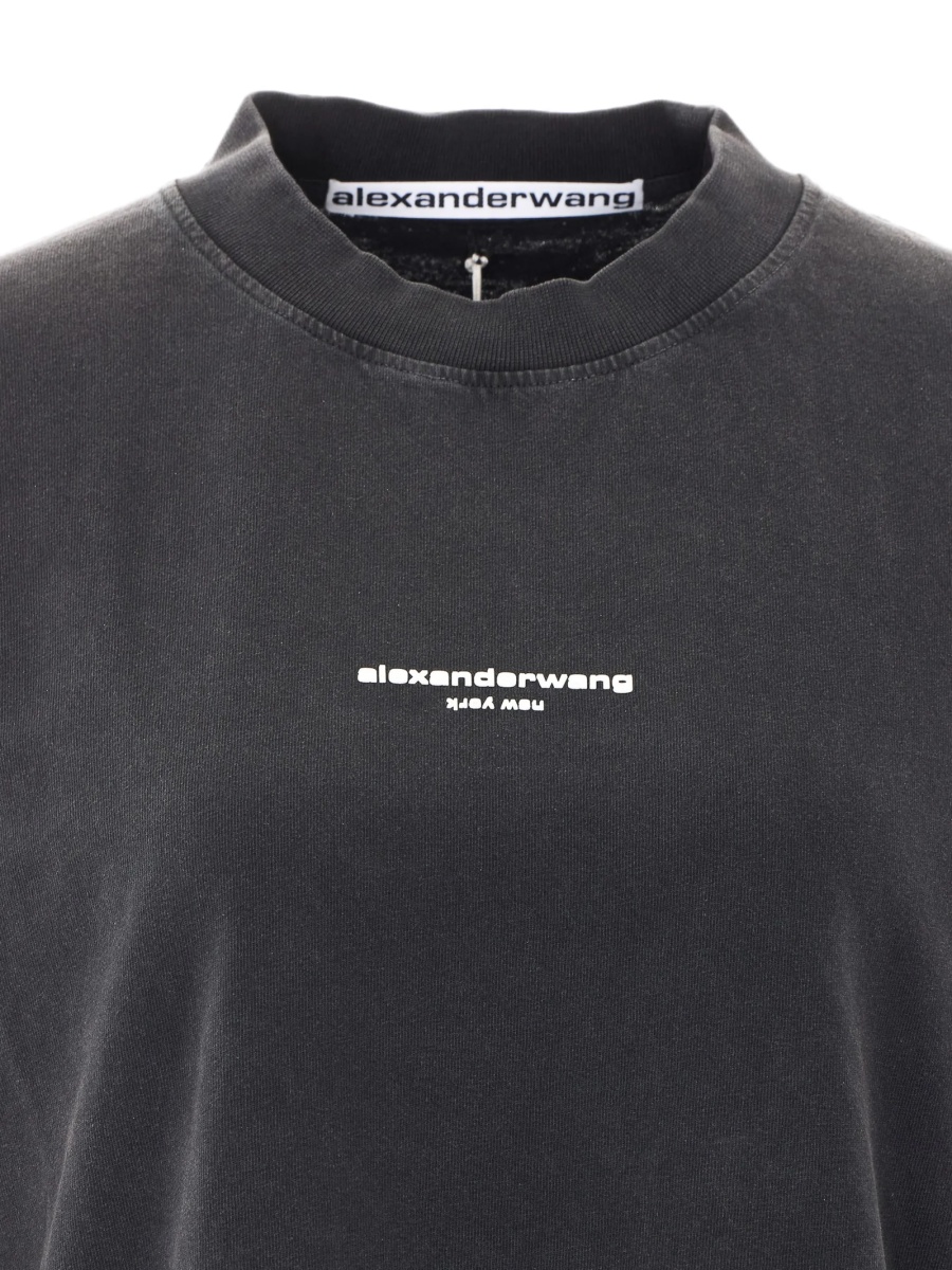 Tricou Alexander Wang negru - Img 4