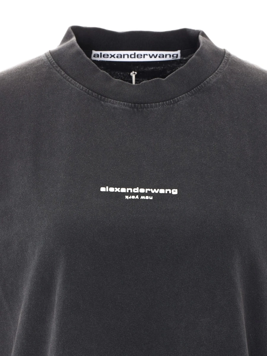 Tricou Alexander Wang negru - Img 4