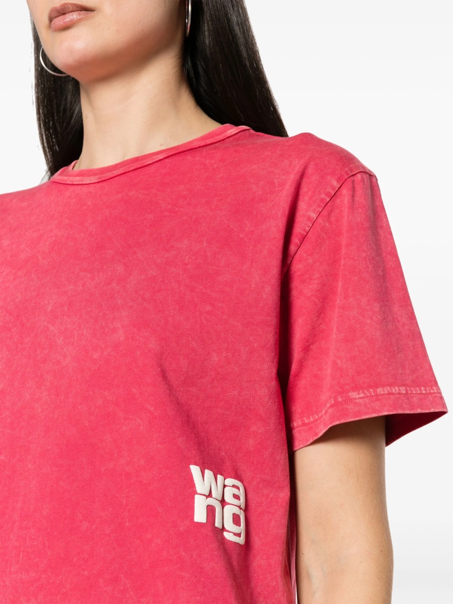 Tricou Alexander Wang roz - Img 5