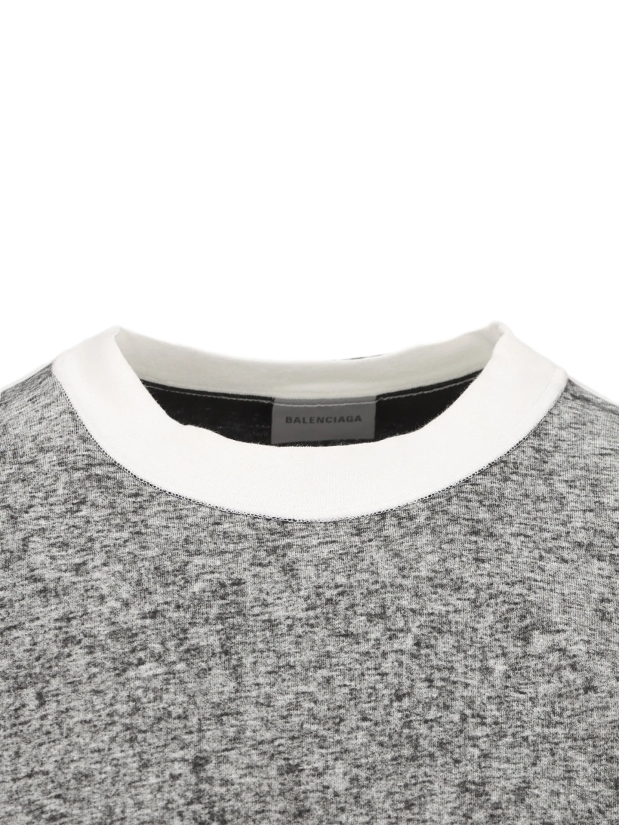 Tricou Balenciaga gri - Img 4