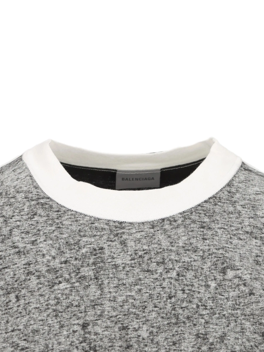 Tricou Balenciaga gri - Img 4