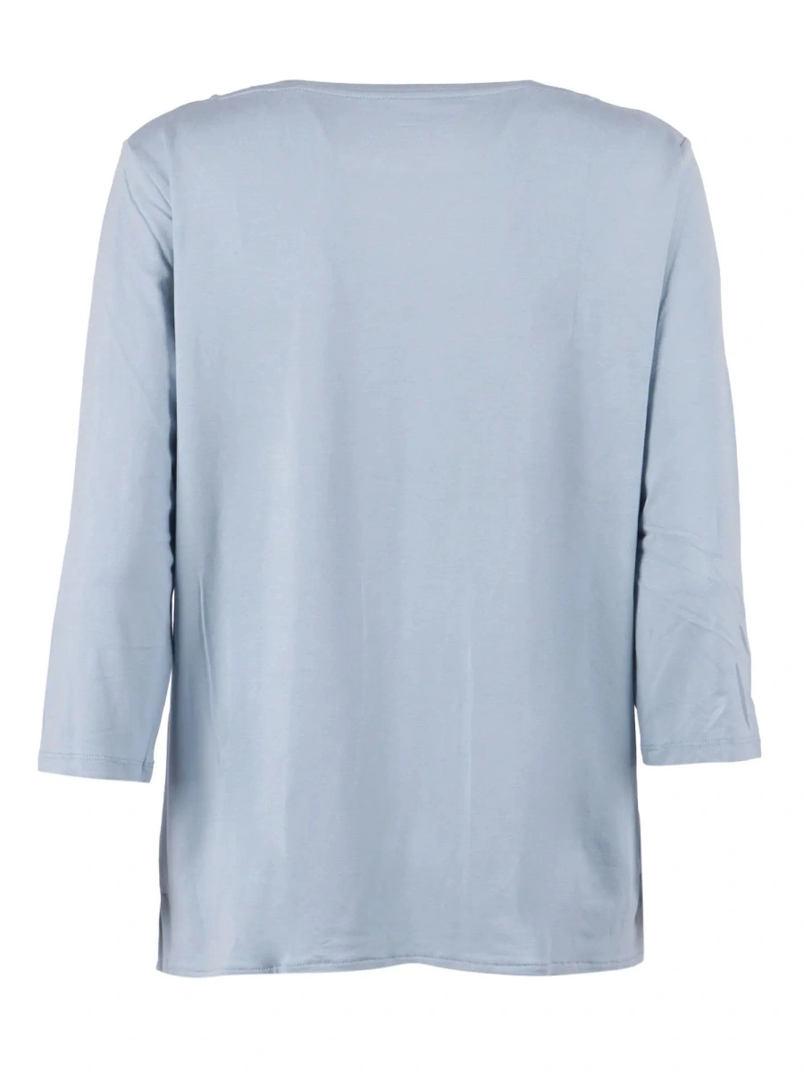 Tricou Boat neck 3/4 sleeve t-shirt - Img 2