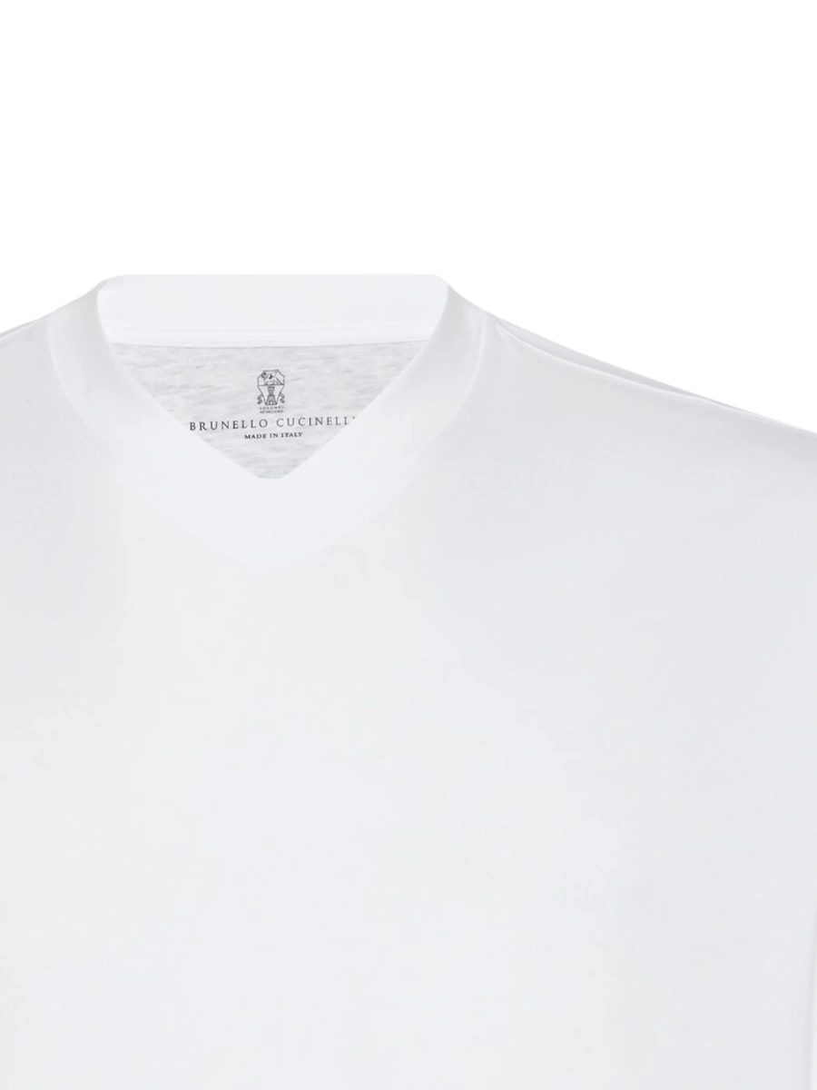 Tricou Brunello Cucinelli alb - Img 5