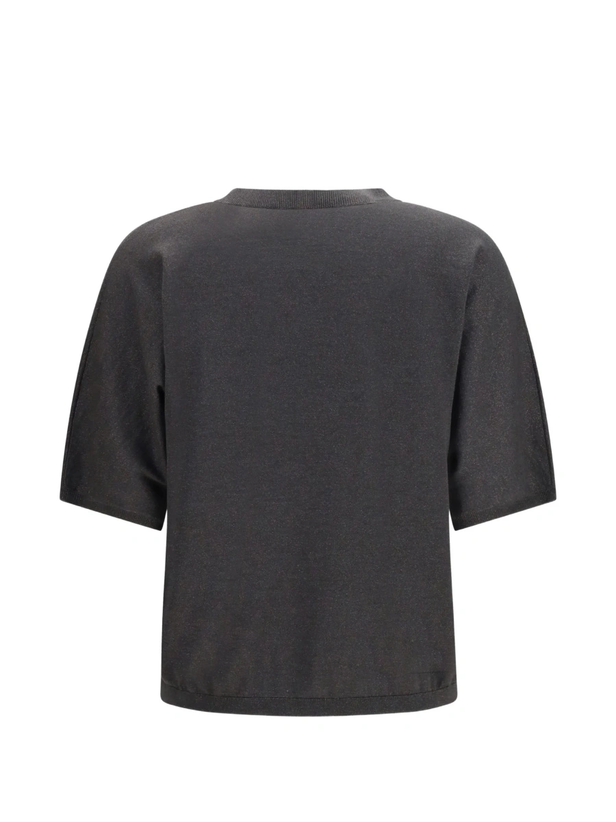 Tricou Brunello Cucinelli gri - Img 2