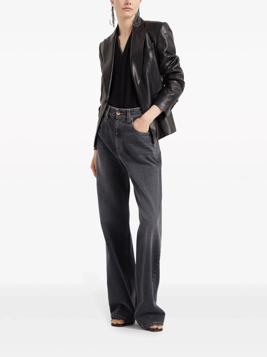 Tricou Brunello Cucinelli negru - Img 2