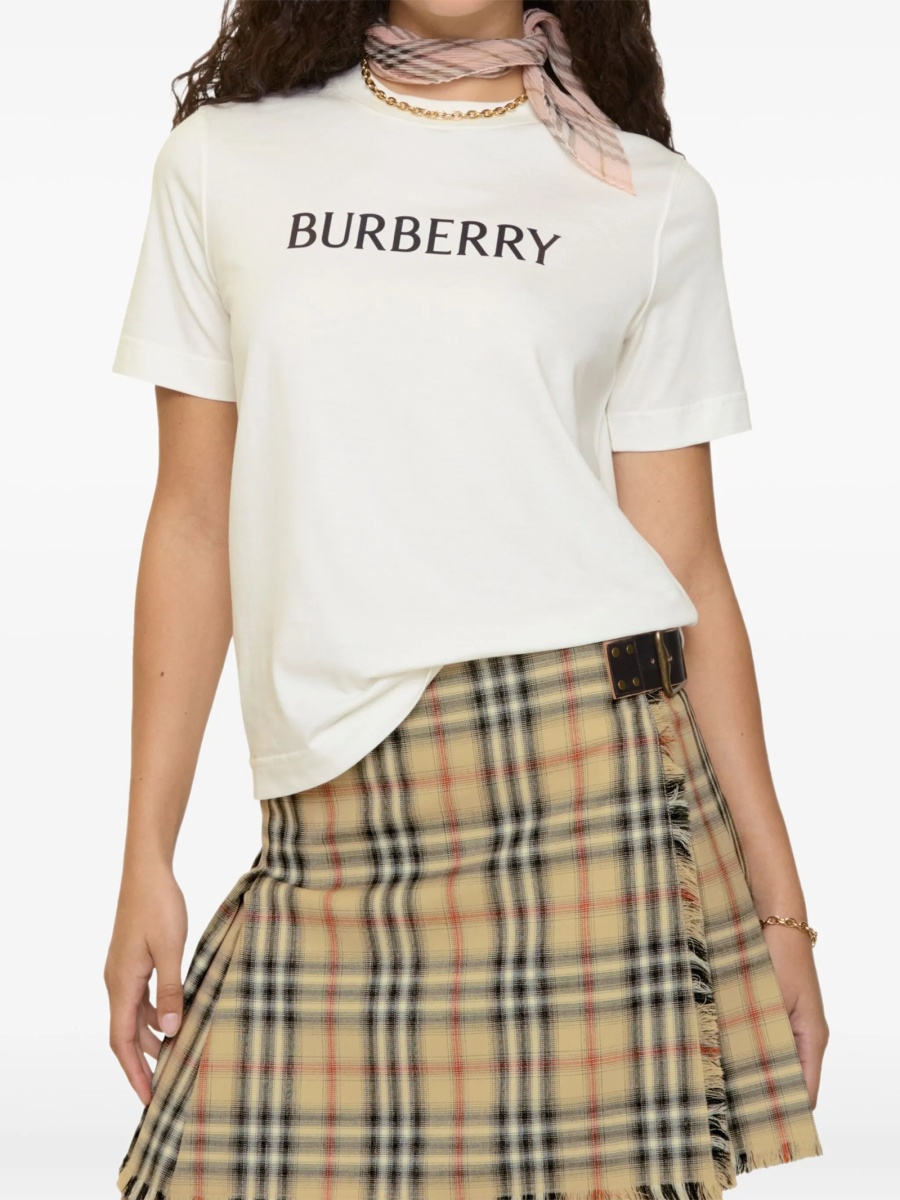 Tricou Burberry alb - Img 2