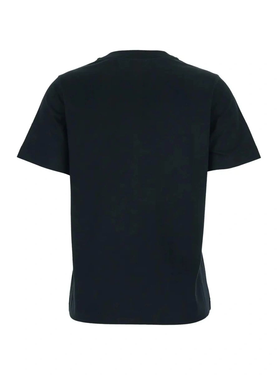 Tricou Burberry negru din bumbac - Img 2
