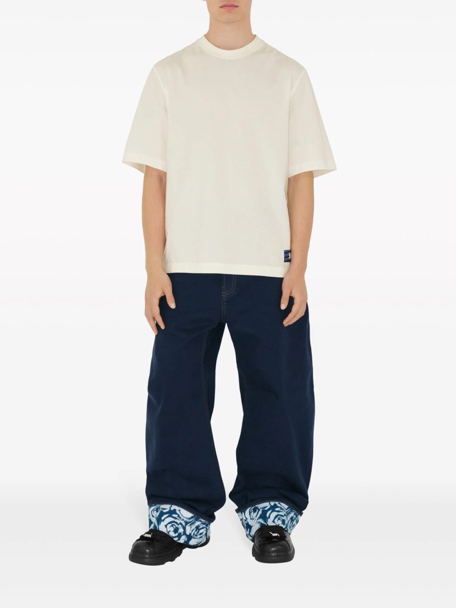 Tricou Burberry neutru - Img 2