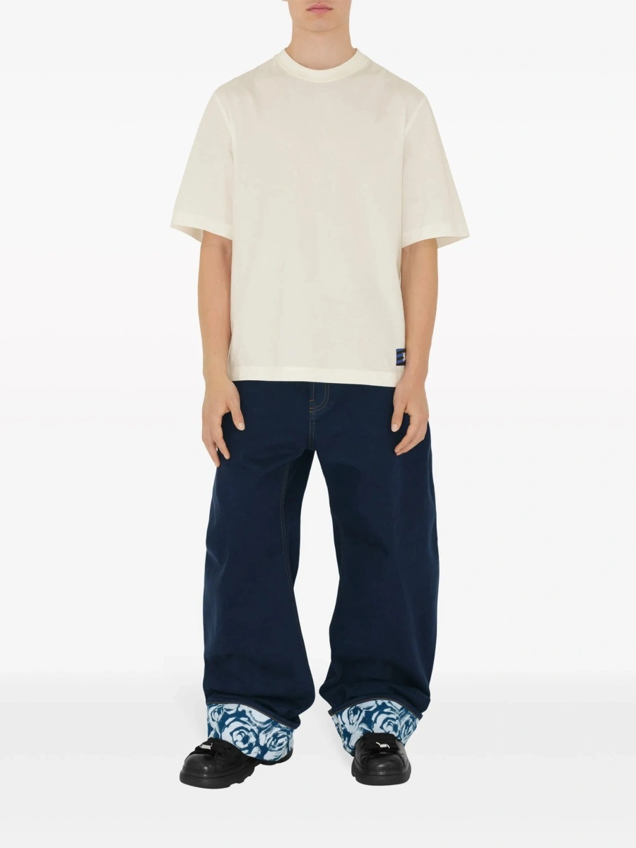 Tricou Burberry neutru - Img 2