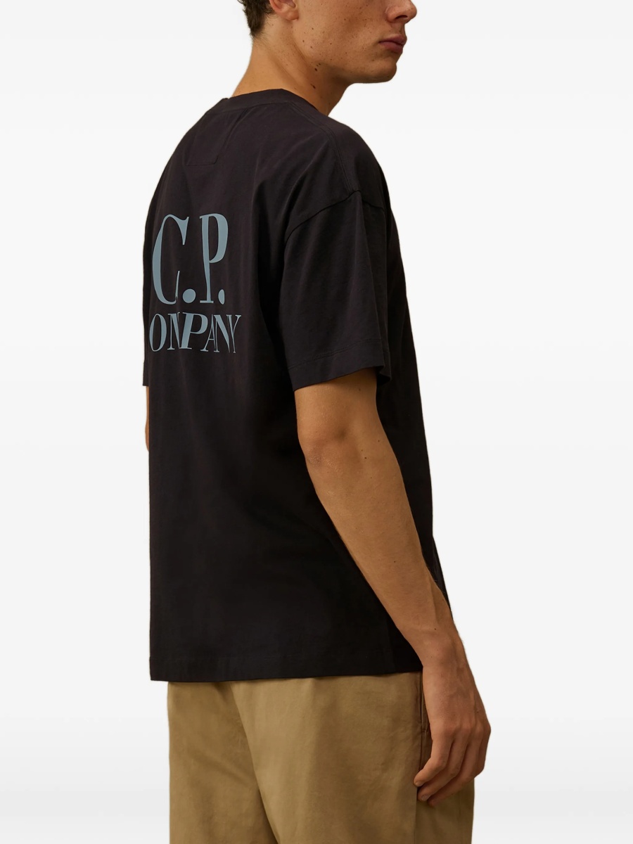 Tricou C.P. Company albastru - Img 4