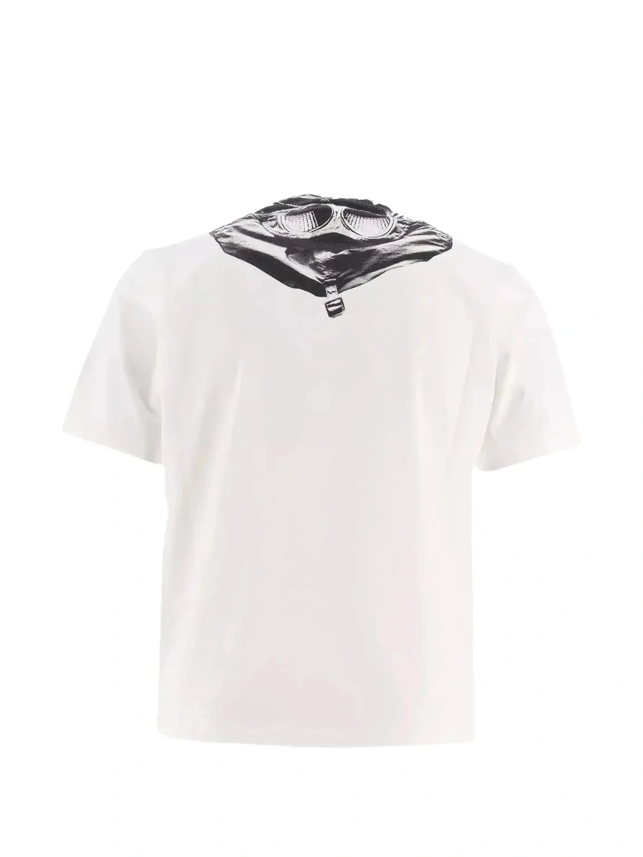 Tricou C.P. Company alb - Img 2