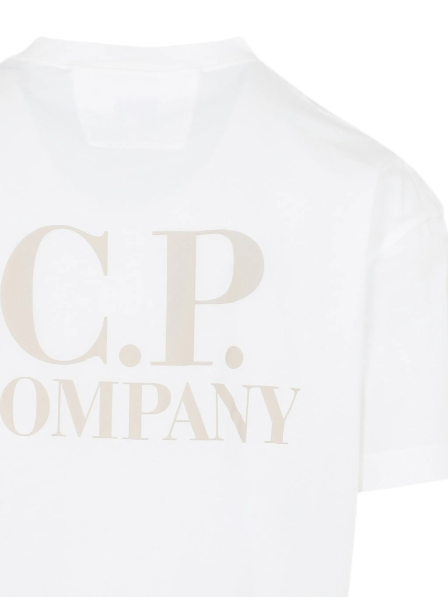 Tricou C.P. Company alb - Img 3