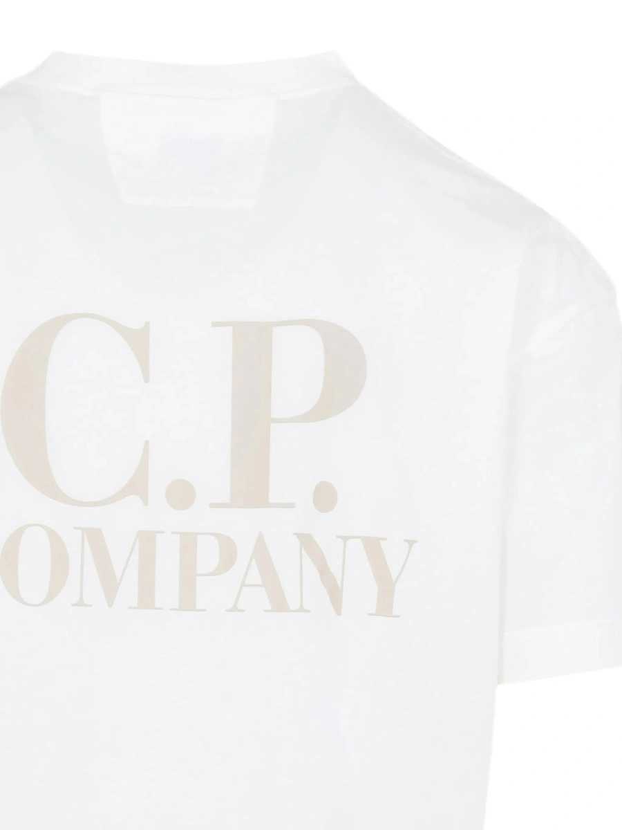 Tricou C.P. Company alb - Img 3