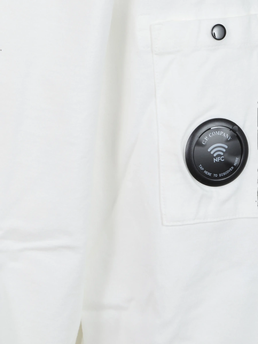 Tricou C.P. Company alb - Img 3
