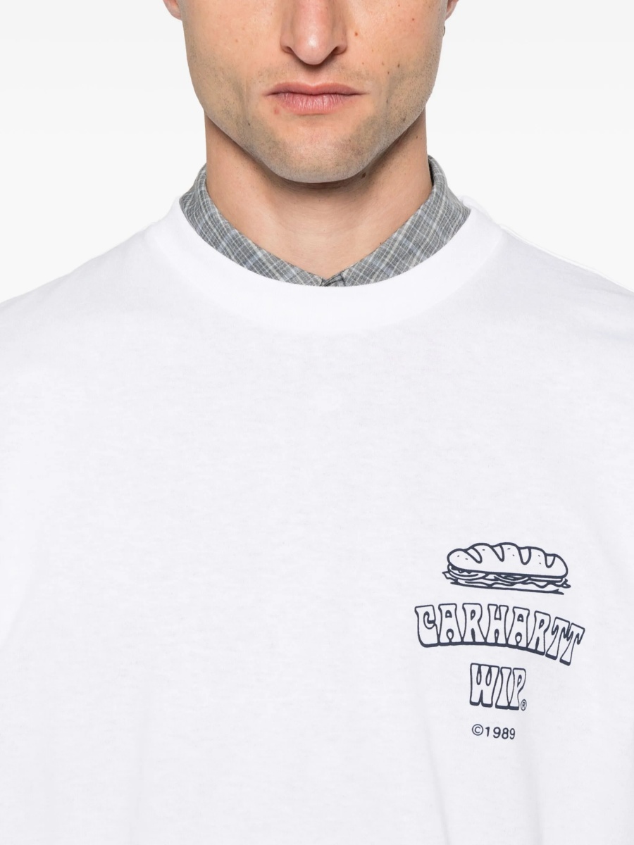 Tricou Carhartt alb - Img 4