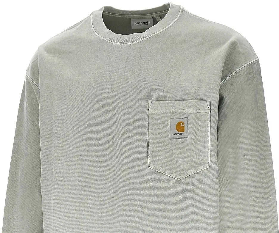 Tricou Carhartt verde 'Pocket' - Img 2