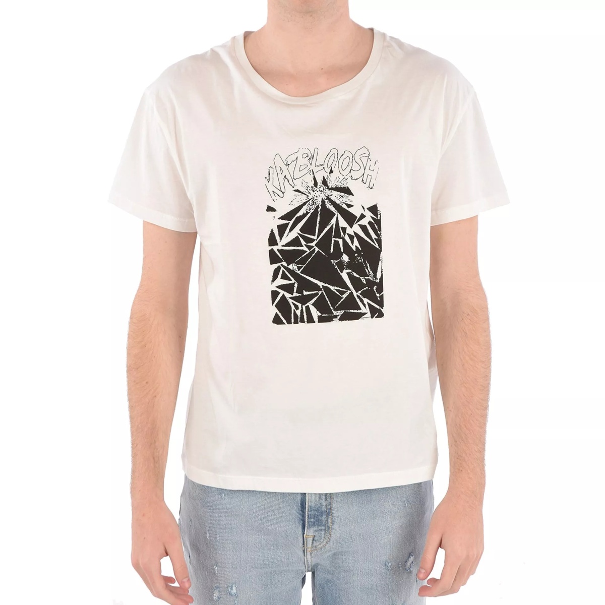 Tricou Celine Printed Cotton T-Shirt - Img 2
