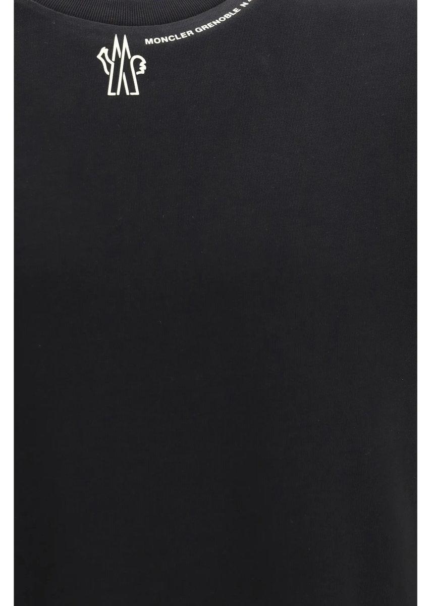 Tricou Cotton T-shirt with logo - Img 3
