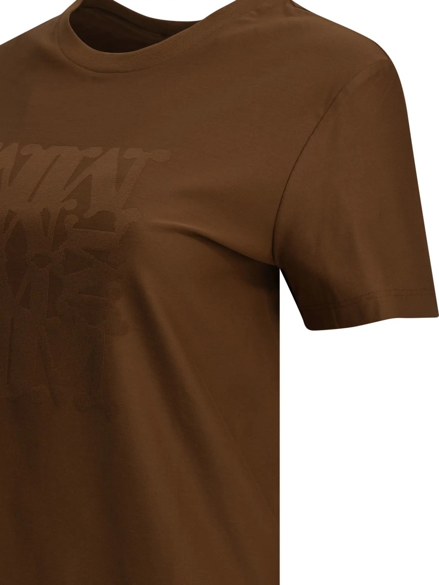 Tricou Crewneck T-shirt with logo - Img 4
