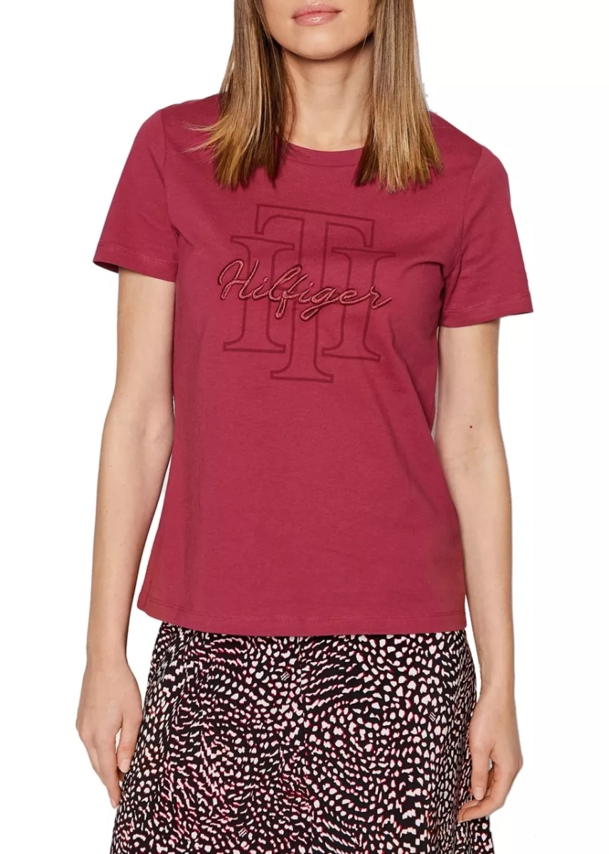Tricou dama regular, decoltat - Img 2