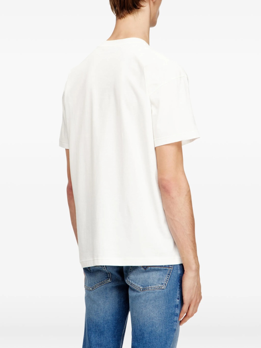 Tricou Diesel alb - Img 4