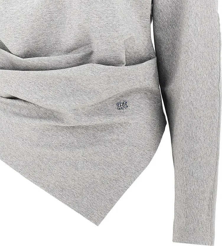 Tricou Draped stretch jersey T-shirt - Img 2
