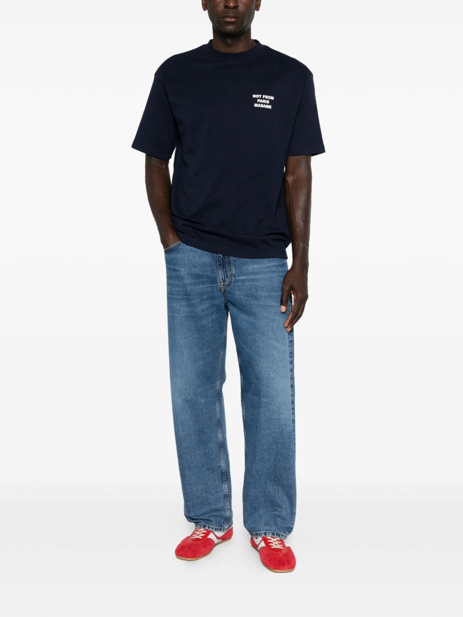 Tricou DRÔLE DE MONSIEUR albastru - Img 2