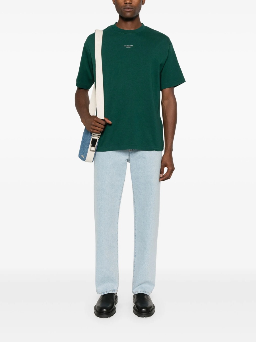 Tricou DRÔLE DE MONSIEUR verde - Img 2