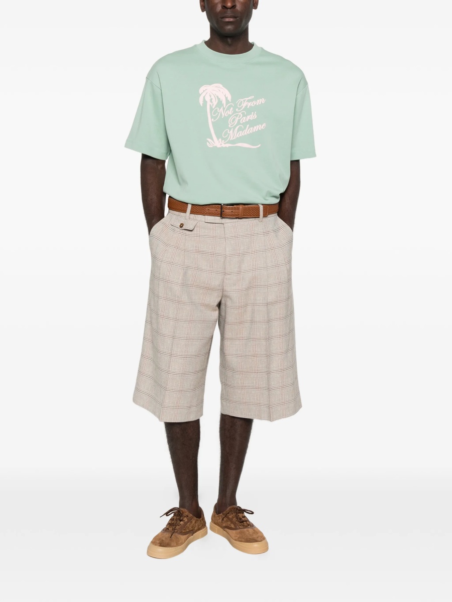 Tricou DRÔLE DE MONSIEUR verde - Img 2