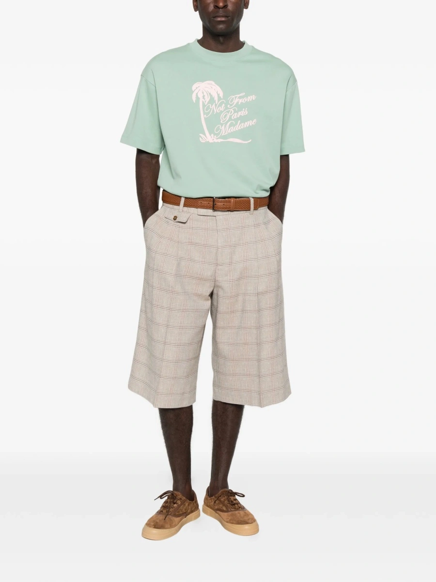 Tricou DRÔLE DE MONSIEUR verde - Img 2