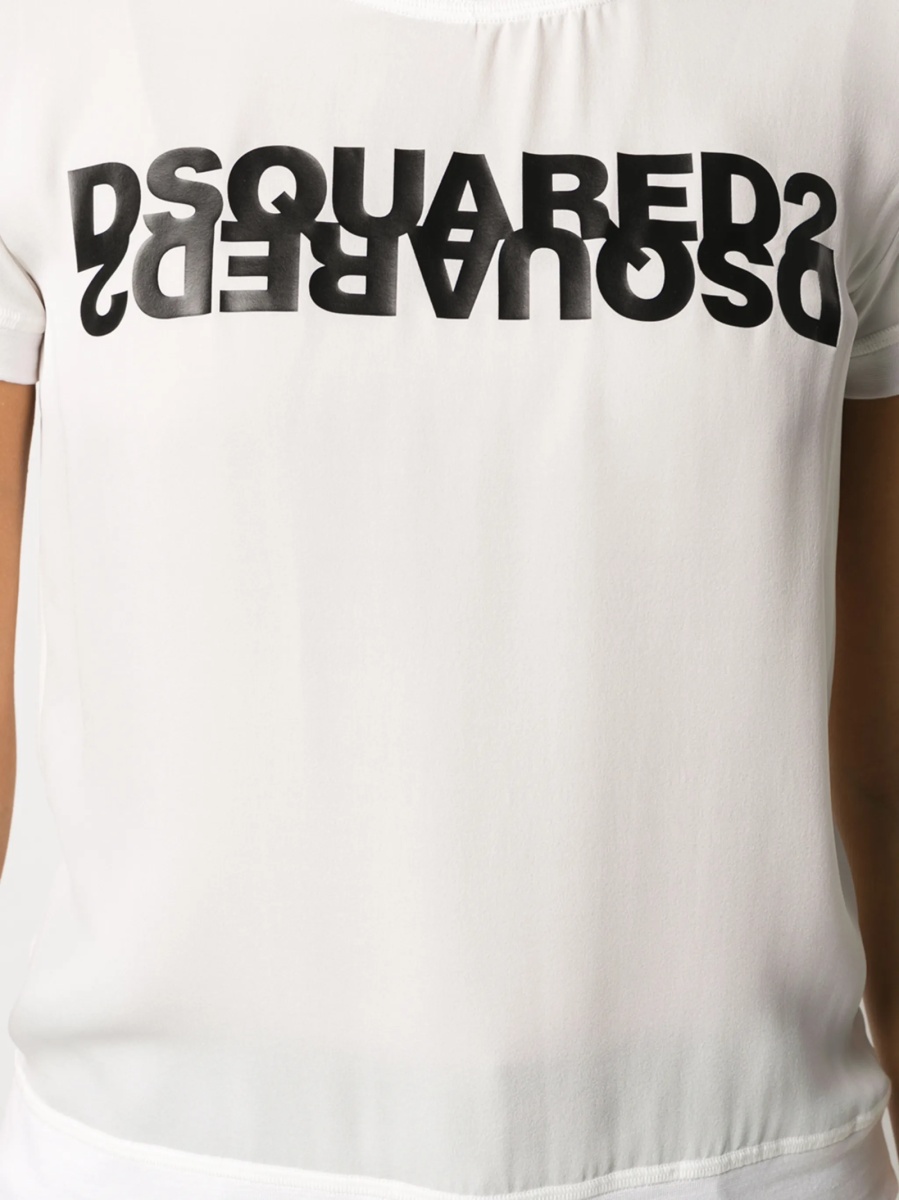 Tricou DSQUARED2 alb - Img 5