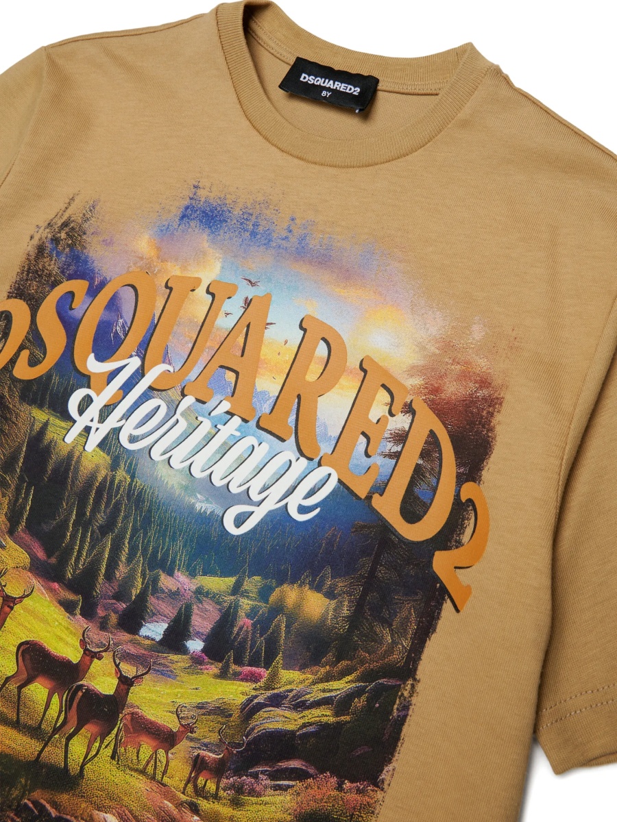 Tricou DSQUARED2 neutru - Img 3
