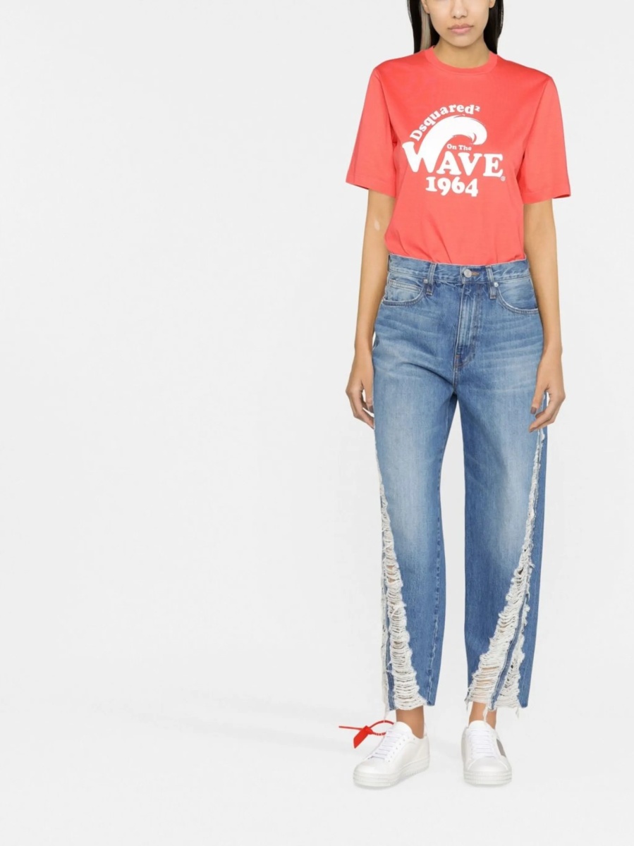 Tricou DSQUARED2 roz - Img 2