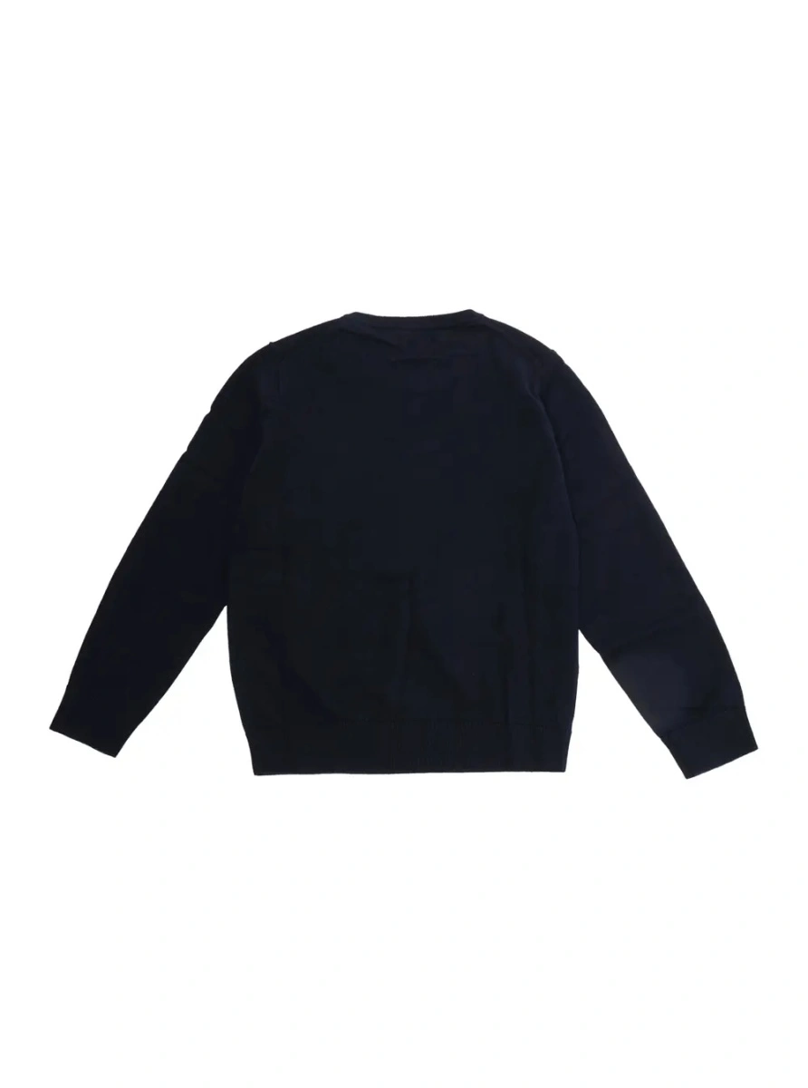 Tricou EMPORIO ARMANI KIDS albastru din bumbac - Img 2