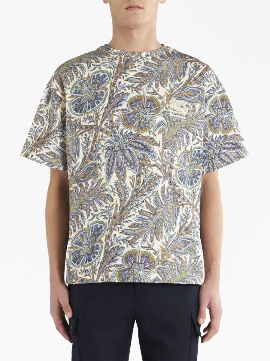 Tricou ETRO albastru - Img 2