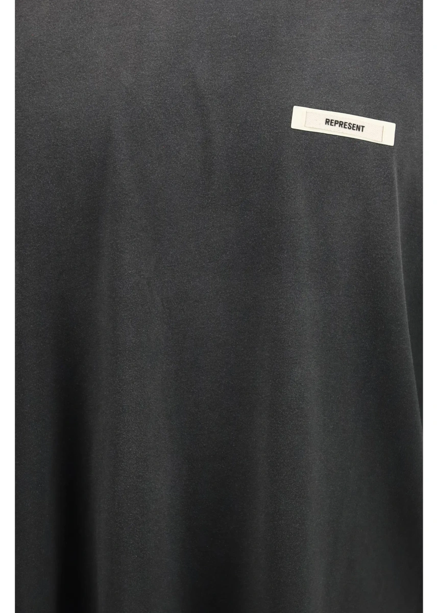 Tricou Faded-effect crewneck T-shirt - Img 3