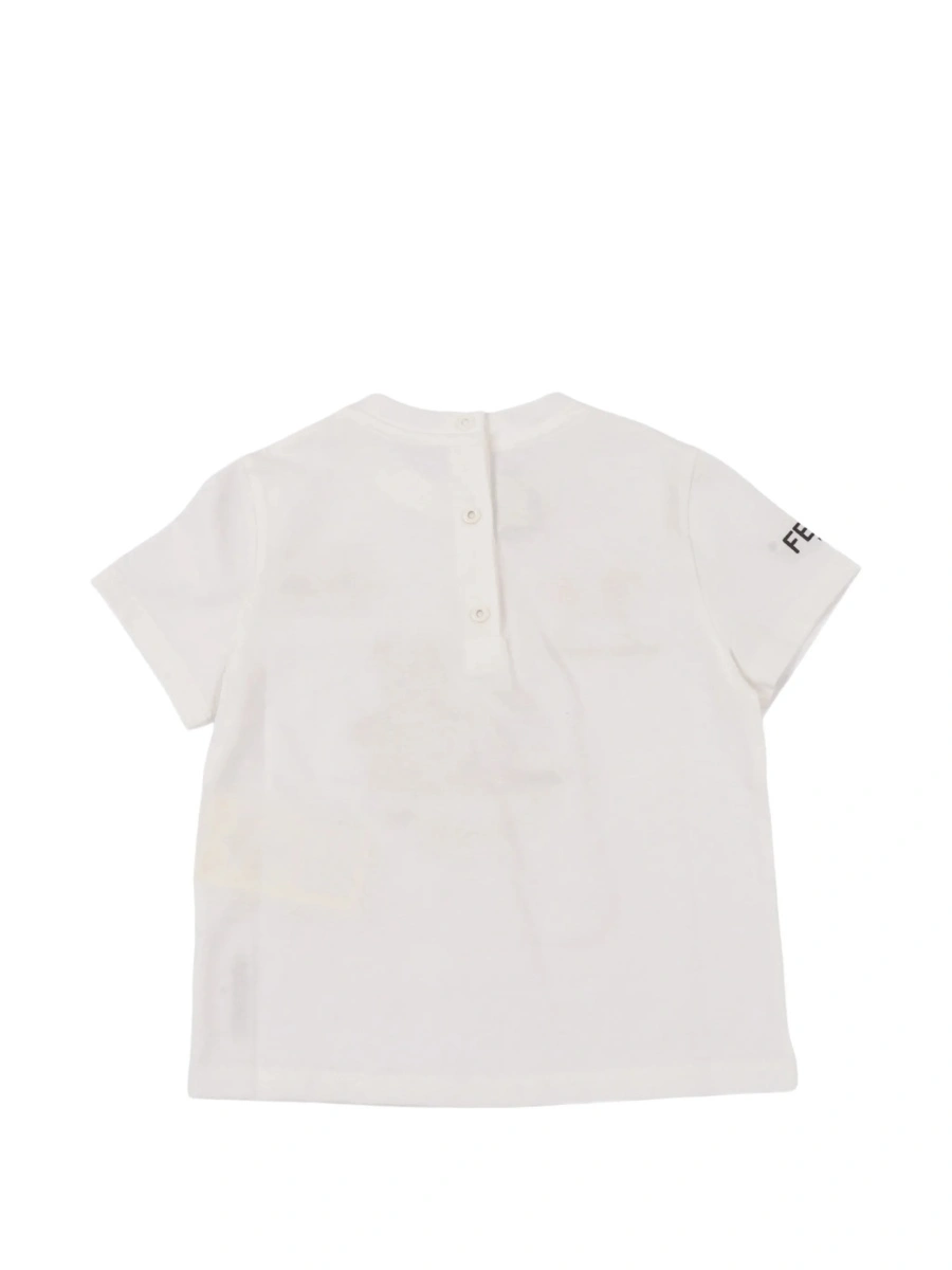 Tricou Fendi alb - Img 2
